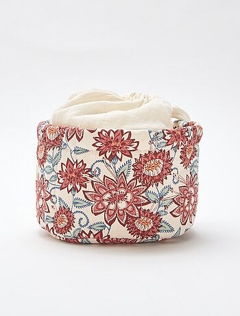 Petit panier de rangement 12 x 22 cm - Kiabi Home