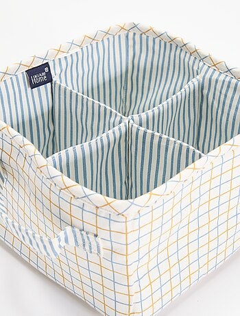 Petit panier de rangement en textile