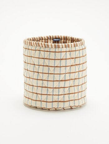 Petit panier de rangement imprimé
