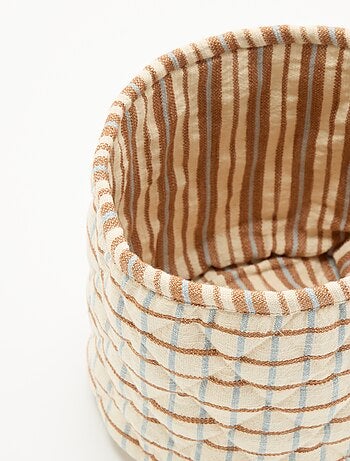Petit panier de rangement imprimé