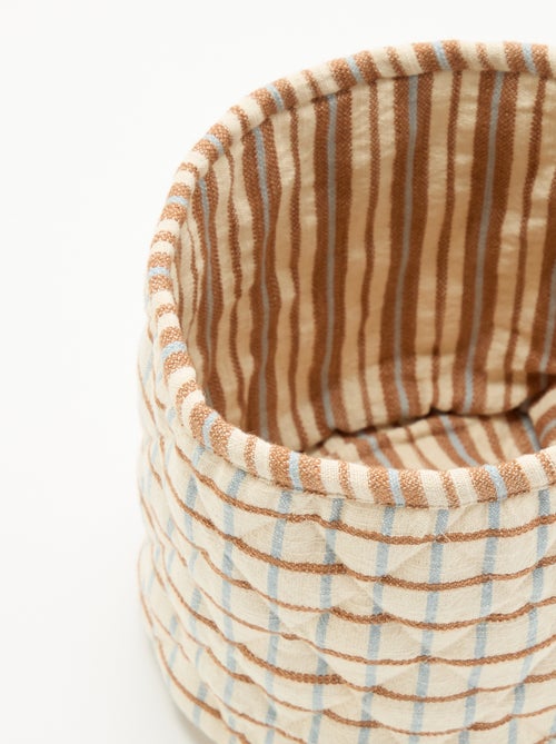 Petit panier de rangement imprimé - Kiabi Petit panier de rangement imprimé - Kiabi