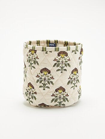 Petit panier de rangement imprimé