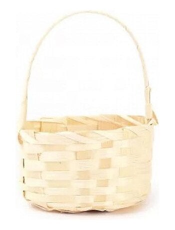 Petit panier en bambou ovale