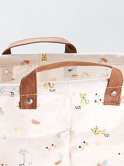 Petit panier en toile - Kiabi