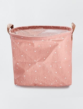 Petit panier en toile