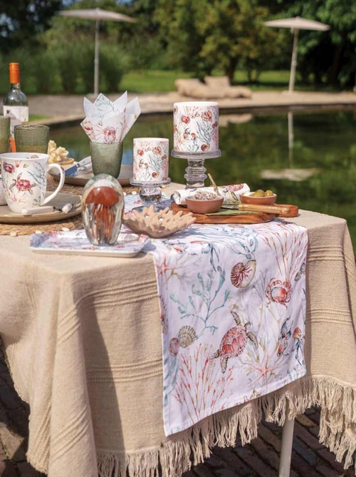 Petit plateau rectangulaire animaux marins - Kiabi