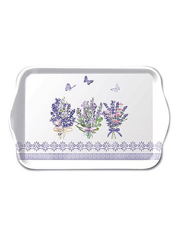 Petit plateau rectangulaire Belle Lavande