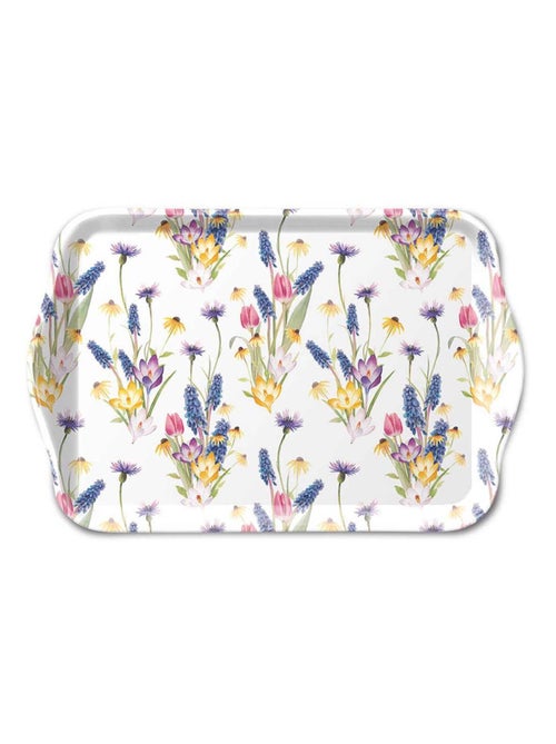 Petit plateau rectangulaire bonjour le printemps - Kiabi