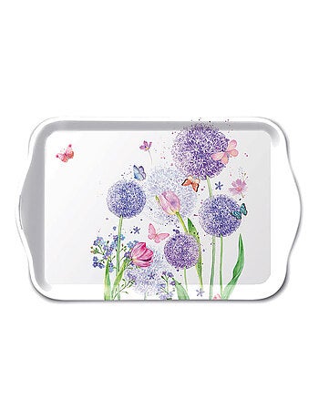 Petit plateau rectangulaire La Beauté des Fleurs