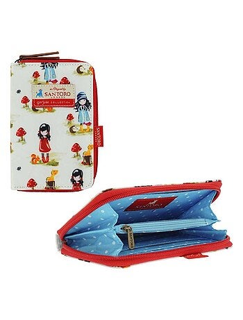 Petit Porte-feuille Gorjuss blanc