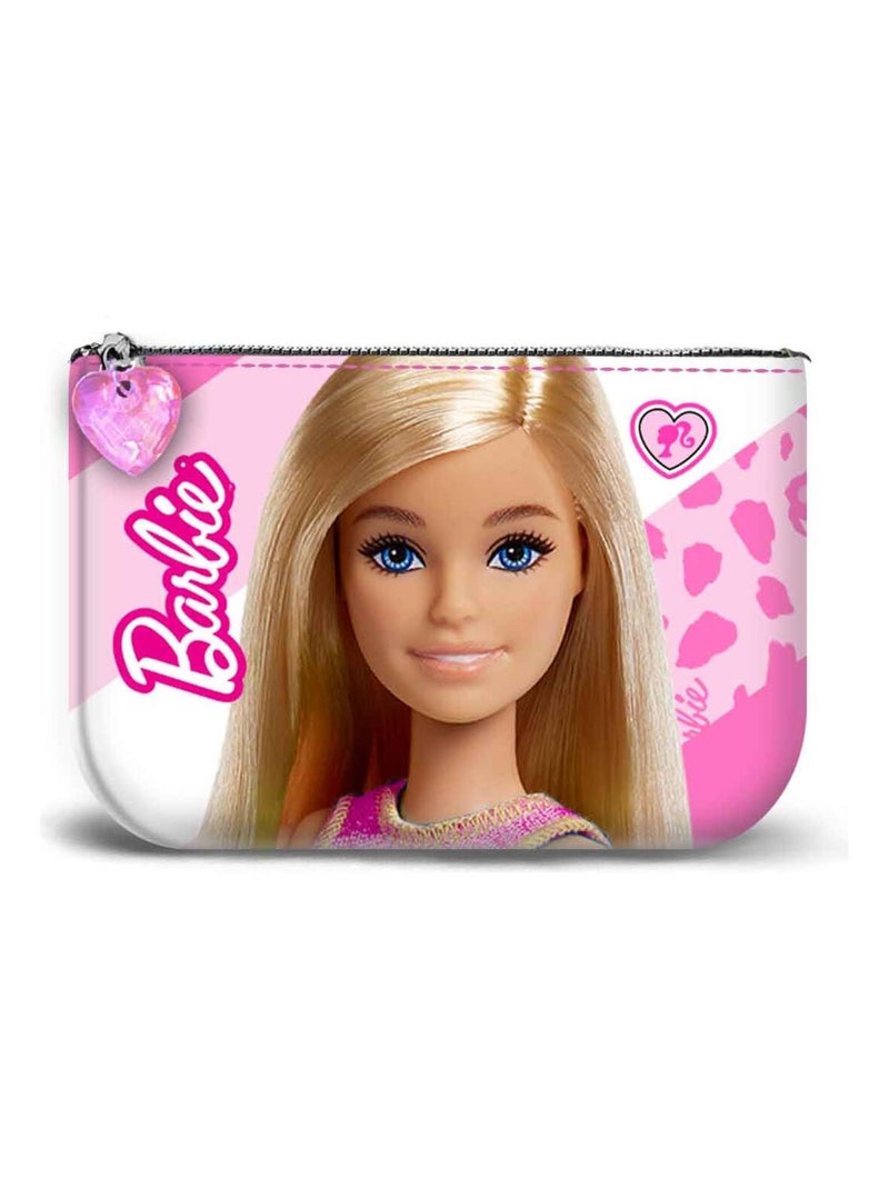 Petit Porte-monnaie Carré - Barbie Fashion - Rose - Taille Unique Rose - Kiabi