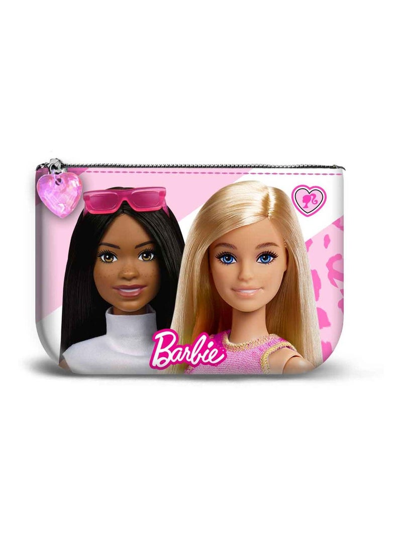 Petit Porte-monnaie Carré - Barbie Fashionista - Rose - Taille Unique Rose - Kiabi