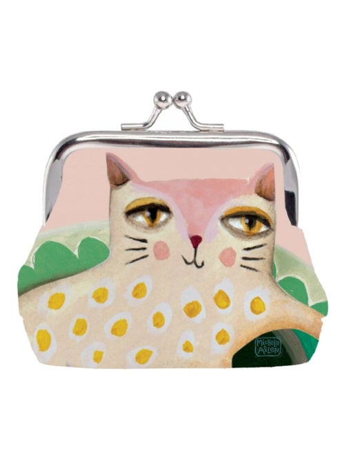 Petit Porte monnaie Chat par Michelle Allen - Kiabi