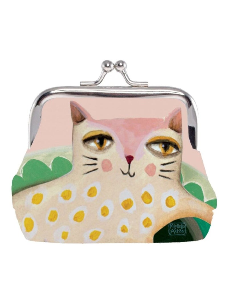 Petit Porte monnaie Chat par Michelle Allen Rose - Kiabi