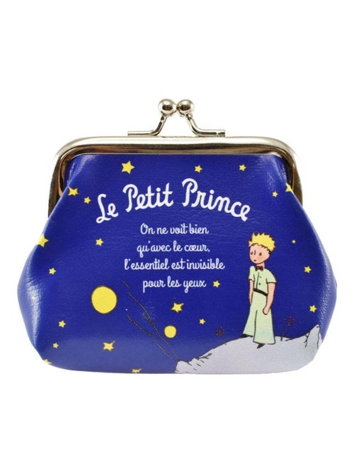 Petit Porte monnaie clic-clac bleu Le Petit Prince - Kiabi