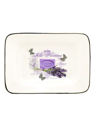Petit porte savon en céramique Provence