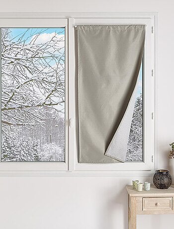 Petit rideau occultant 100% doublé polaire