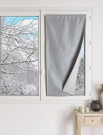 Petit rideau occultant 100% doublé polaire