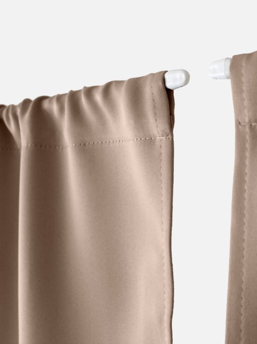 Petit rideau uni et occultant - Kiabi