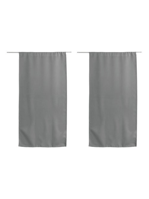 Petit rideau uni et occultant - Kiabi