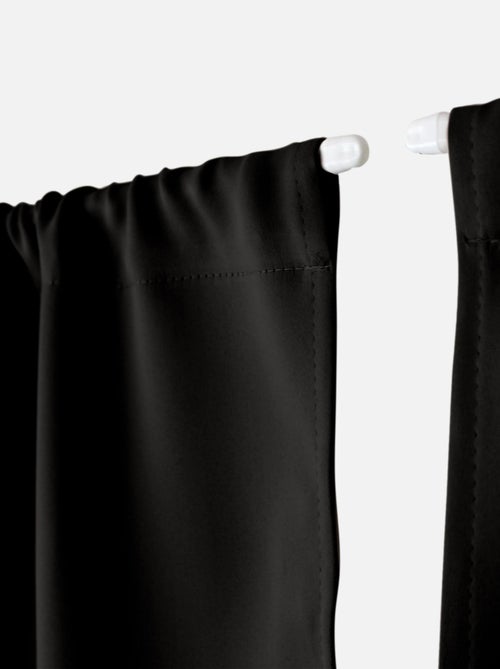 Petit rideau uni et occultant - Kiabi