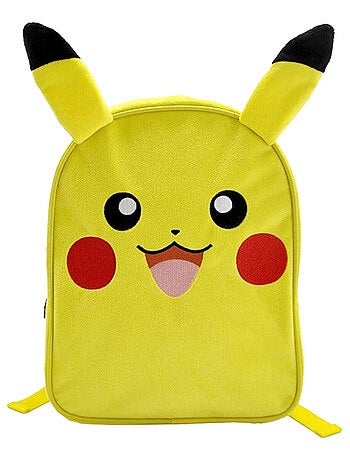Petit sac à dos enfant Pokémon Pikachu en velours