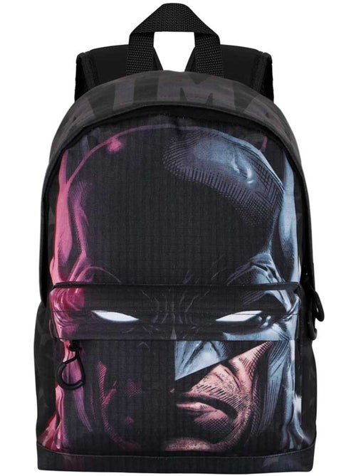 Petit Sac à dos HS FAN - DC Comics Batman Face - Noir - Taille Unique - Kiabi