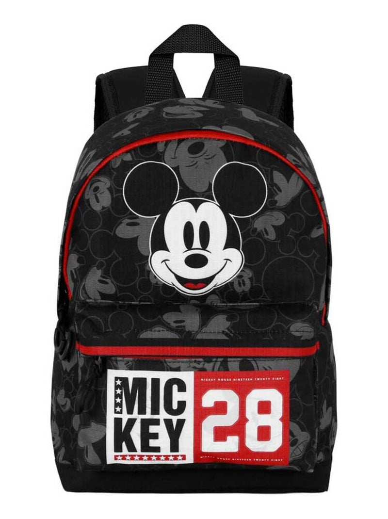 Petit Sac à dos HS FAN - Disney Mickey Mouse Year - Noir - Taille Unique Noir - Kiabi