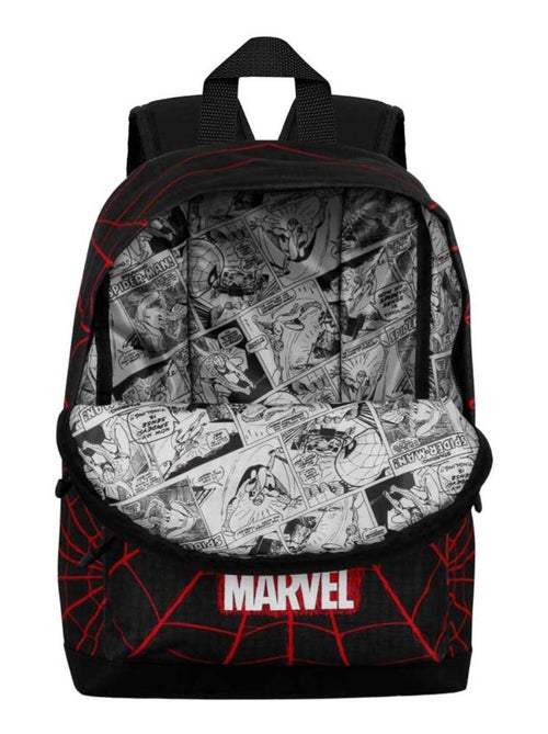 Petit Sac à dos HS FAN - Spiderman Vision - Noir - Taille Unique - Kiabi