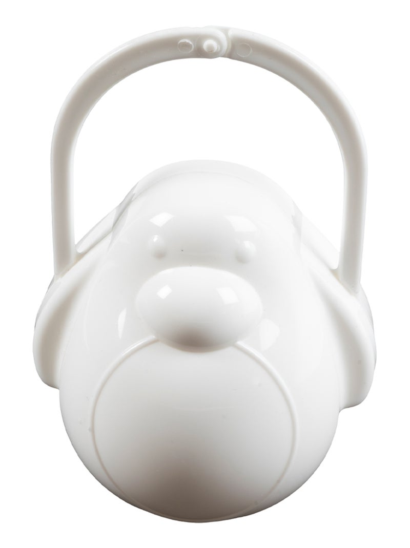 Petit sac à sucette- Poupy- pingouin Blanc - Kiabi