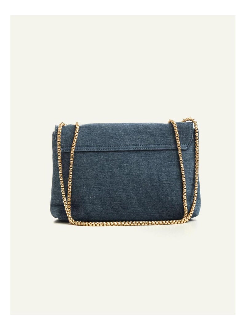 Petit sac bandoulière DL-MARGOT Bleu - Kiabi