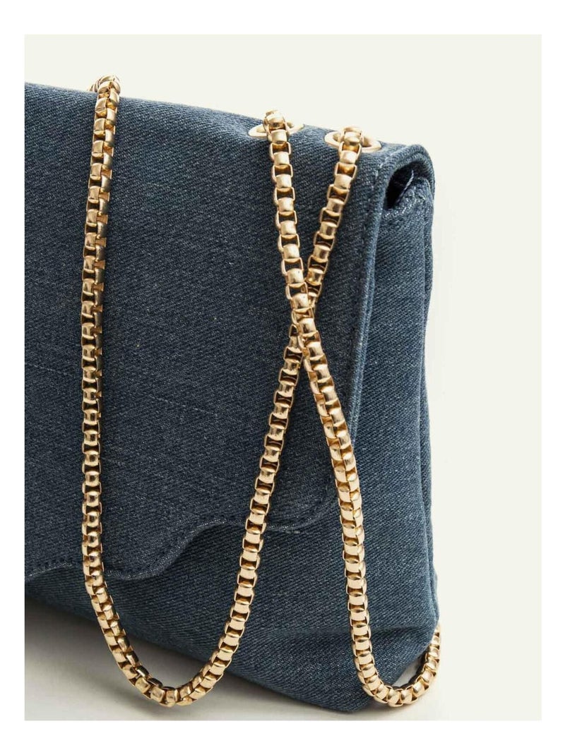 Petit sac bandoulière DL-MARGOT Bleu - Kiabi
