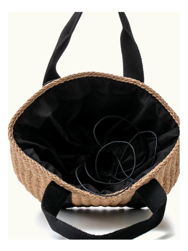 Petit sac de plage DL-HELOISE Beige - Kiabi