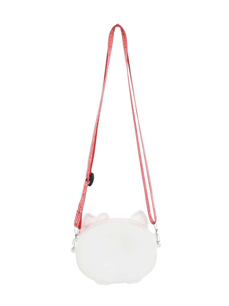 Petit sac 'Hello Kitty' Blanc - Kiabi