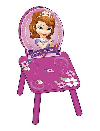 Petit Siège enfant en bois Princesse Sofia
