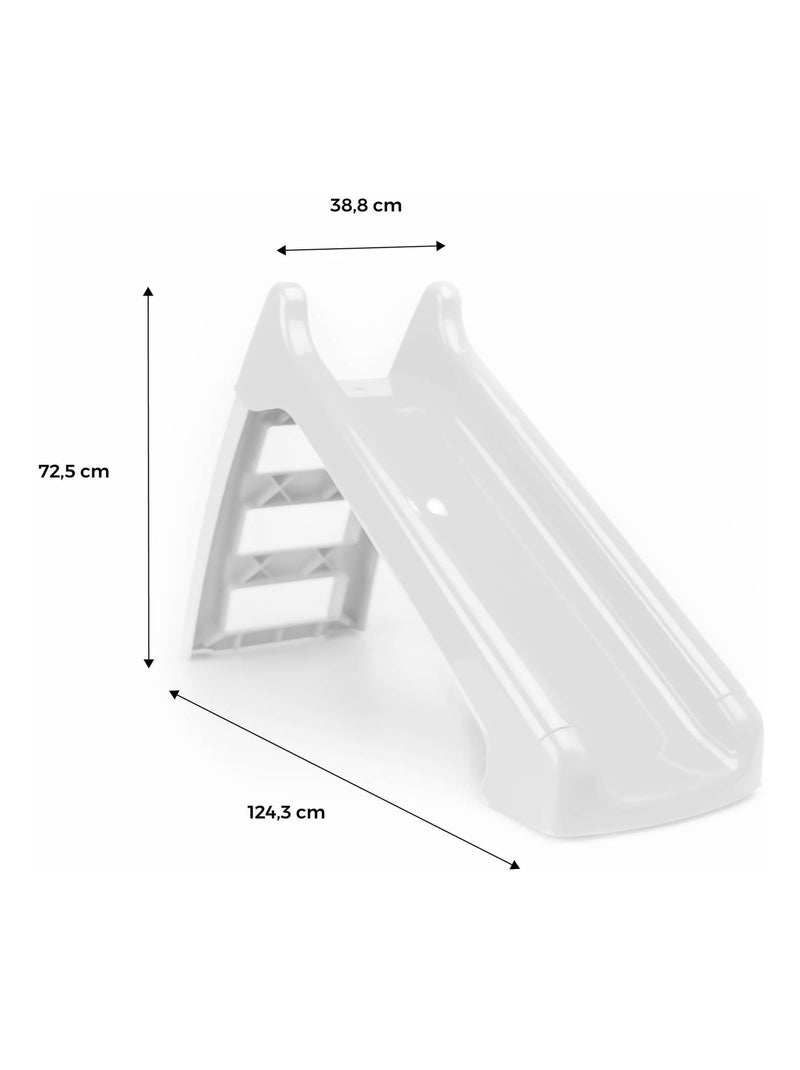 Petit toboggan premier âge 120cm Leo Vert - Kiabi