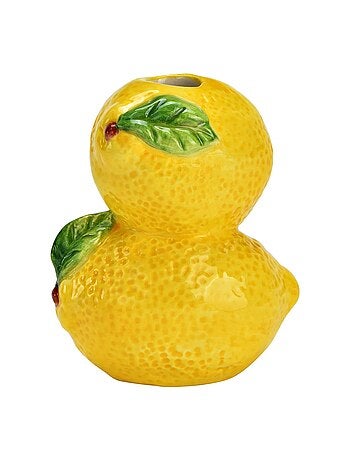 Petit Vase citron en céramique