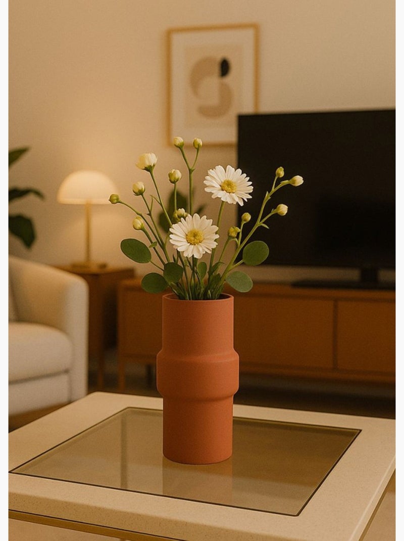 Petit vase en céramique, forme épurée - afibel Terracotta - Kiabi
