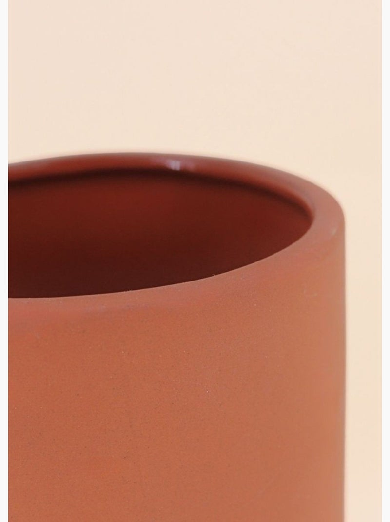 Petit vase en céramique, forme épurée - afibel Terracotta - Kiabi