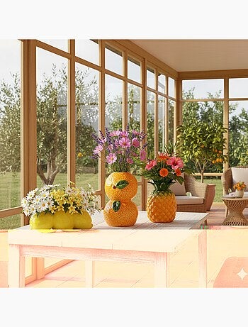 Petit Vase fruit orangers