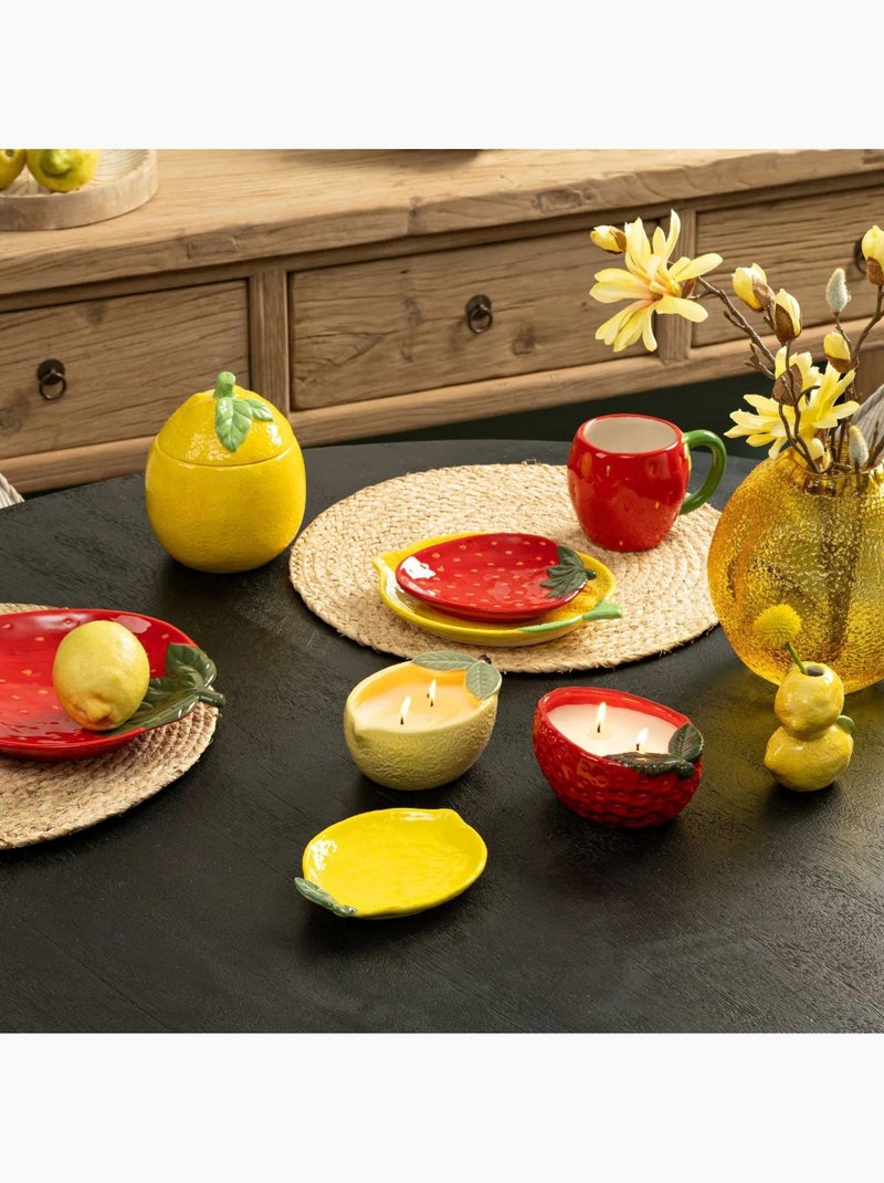 Petit Vase fruit orangers Orange - Kiabi