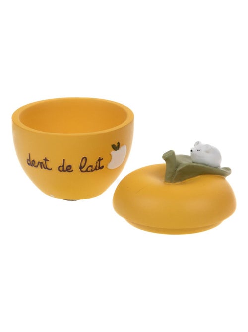 Petite boite à dents de lait en résine en forme de pomme - Kiabi
