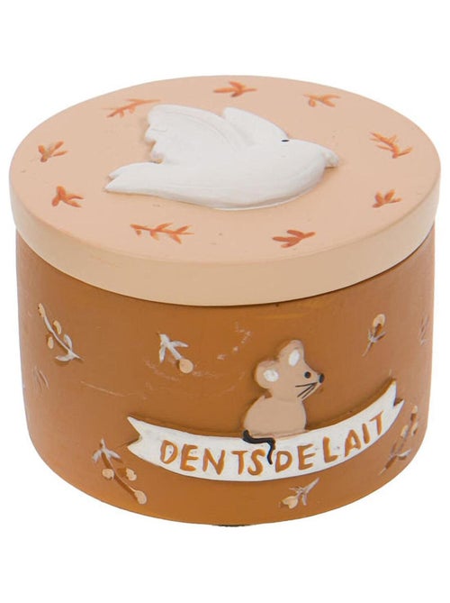 Petite boite à dents de lait oiseau - Kiabi