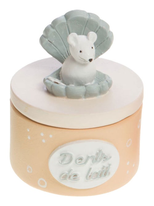 Petite boîte à dents de lait souris dans un coquillage - Kiabi