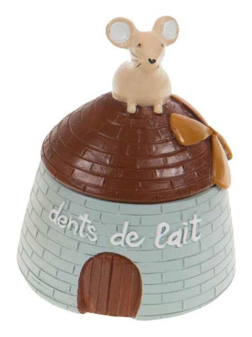 Petite boite à dents de lait souris sur un petit moulin - Kiabi