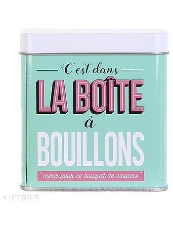 Petite boîte en métal LA BOITE A Bouillon