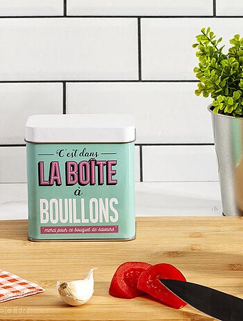 Petite boîte en métal LA BOITE A Bouillon