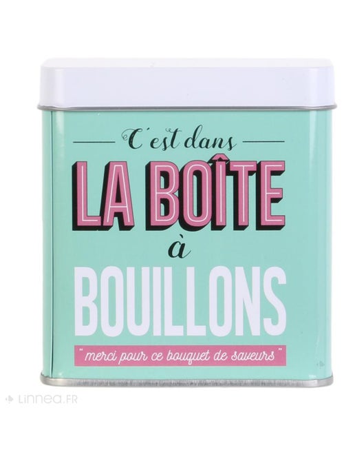 Petite boîte en métal LA BOITE A Bouillon - Kiabi