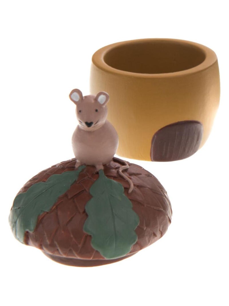 Petite boite en résine à dents de lait Victor Moutarde - Kiabi