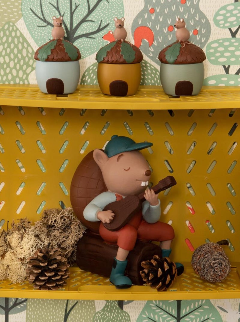 Petite boite en résine à dents de lait Victor Moutarde - Kiabi